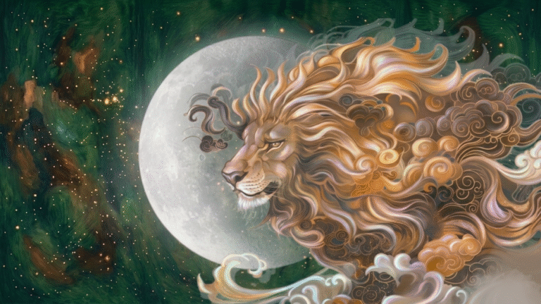 Cuarto Lunar Creciente en Leo