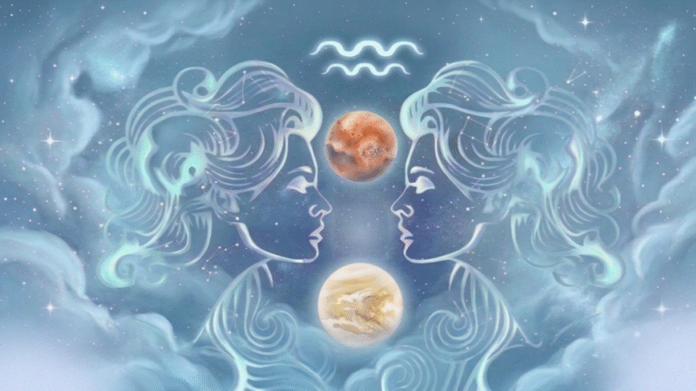 Venus en Géminis en trino a Plutón en Acuario
